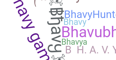 Smeknamn - bhavy