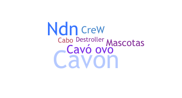 Smeknamn - Cavo