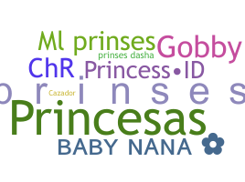 Smeknamn - prinses