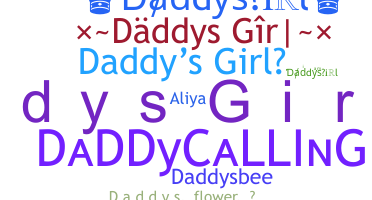 Smeknamn - Daddysgirl
