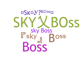 Smeknamn - SkyBoss