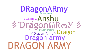 Smeknamn - DragonArmy