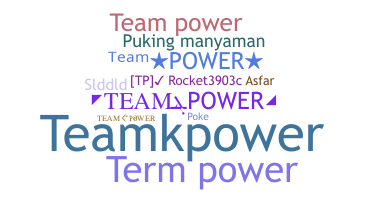 Smeknamn - TeamPower