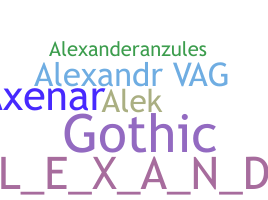 Smeknamn - Alexandr
