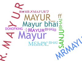 Smeknamn - Mayurbhai