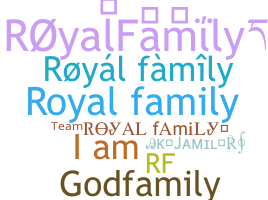 Smeknamn - RoyalFamily
