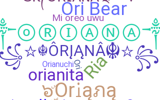 Smeknamn - Oriana
