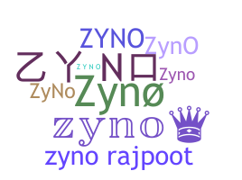 Smeknamn - Zyno