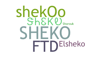 Smeknamn - Sheko