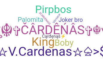Smeknamn - Cardenas