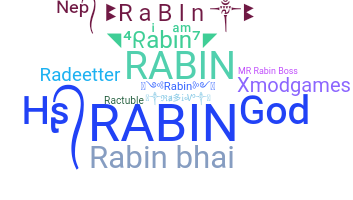 Smeknamn - Rabin