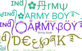 Smeknamn - armyboy