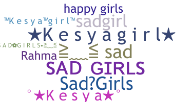 Smeknamn - SadgirlS