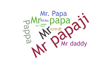 Smeknamn - MrPapa