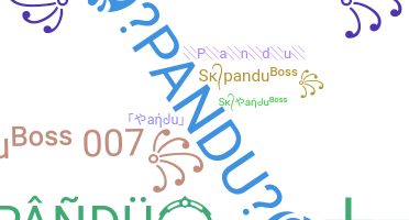 Smeknamn - Pandu