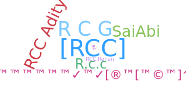 Smeknamn - RCC