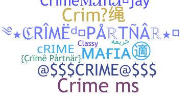 Smeknamn - Crime