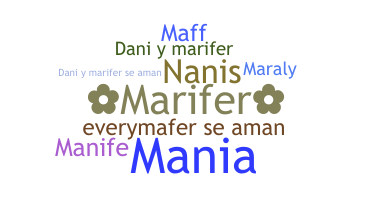 Smeknamn - Marifer