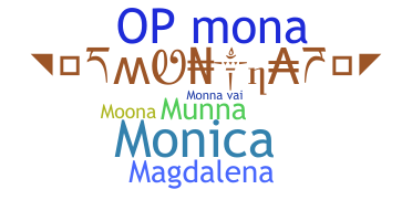 Smeknamn - Monna