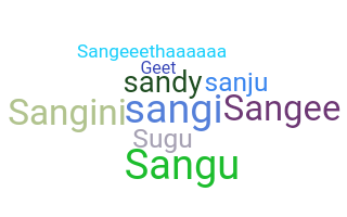 Smeknamn - Sangeeta
