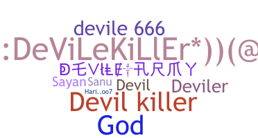 Smeknamn - Devile