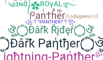 Smeknamn - Panther