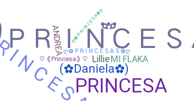 Smeknamn - princesas