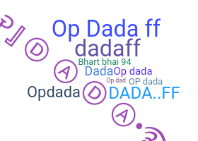 Smeknamn - OpDada