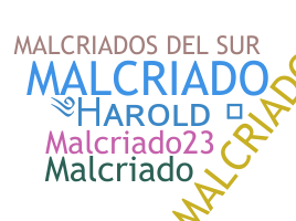 Smeknamn - Malcriados