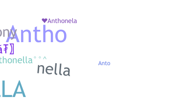 Smeknamn - Anthonella