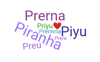 Smeknamn - Prerana