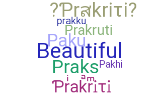 Smeknamn - Prakriti