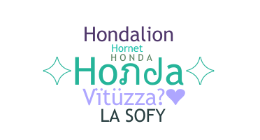 Smeknamn - Honda