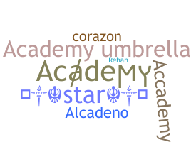 Smeknamn - academy