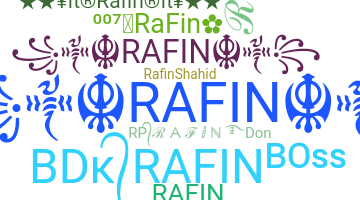Smeknamn - rafin