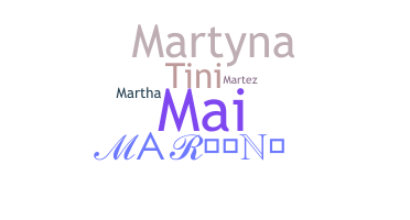 Smeknamn - Martini