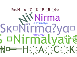 Smeknamn - Nirmalya