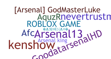 Smeknamn - Arsenal