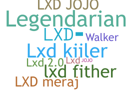 Smeknamn - LXD
