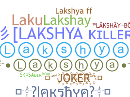 Smeknamn - lakshya