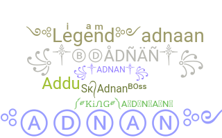 Smeknamn - Adnan