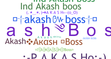 Smeknamn - Akashboss