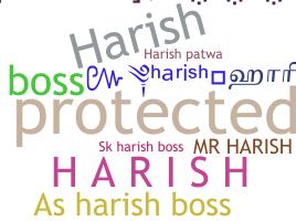 Smeknamn - Harishboss