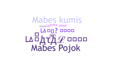 Smeknamn - mabes