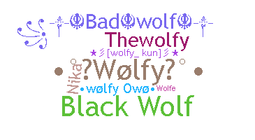 Smeknamn - Wolfy