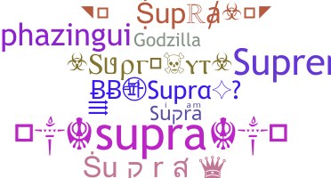 Smeknamn - Supra