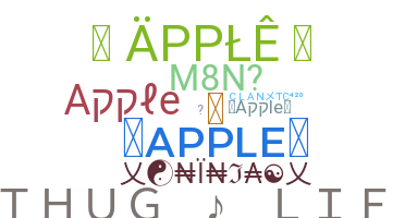Smeknamn - Apple
