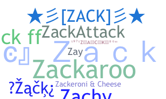 Smeknamn - Zack