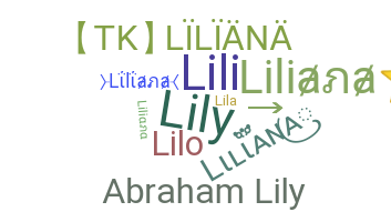Smeknamn - Liliana