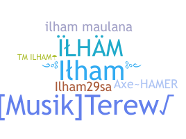 Smeknamn - Ilham
